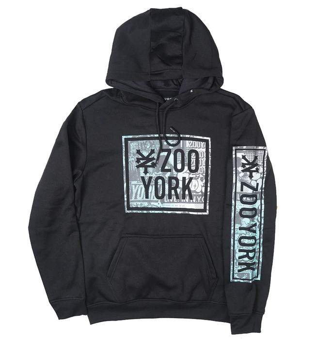 ZOO YORK LOGO HOODIE BLACK