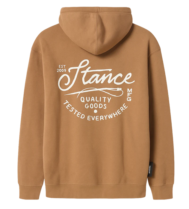 STANCE STANDARD ISSUE HOODIE BROWN