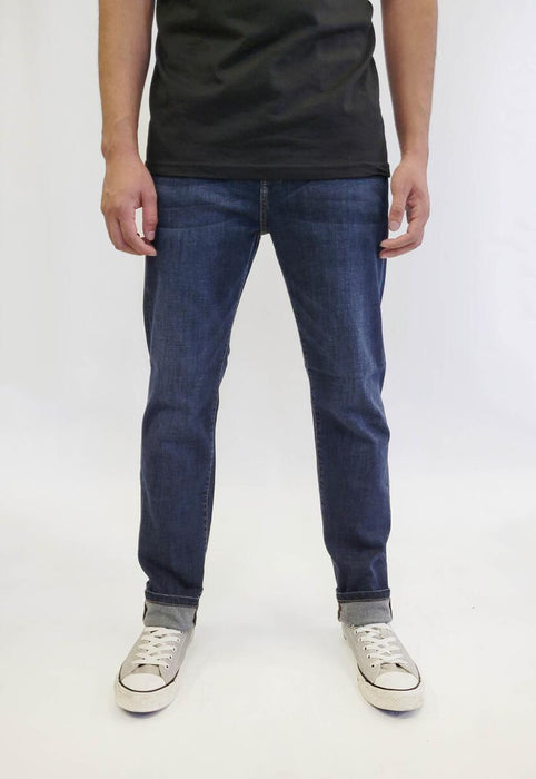 Slim Straight (8020) Fade Super Dark Jeans