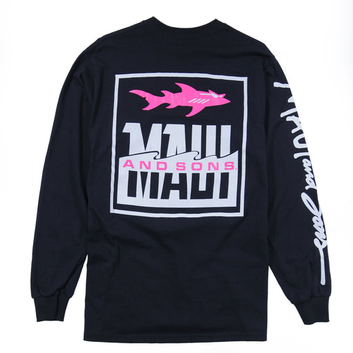 Fish Out Of Water Black Back Long Sleeve Tee