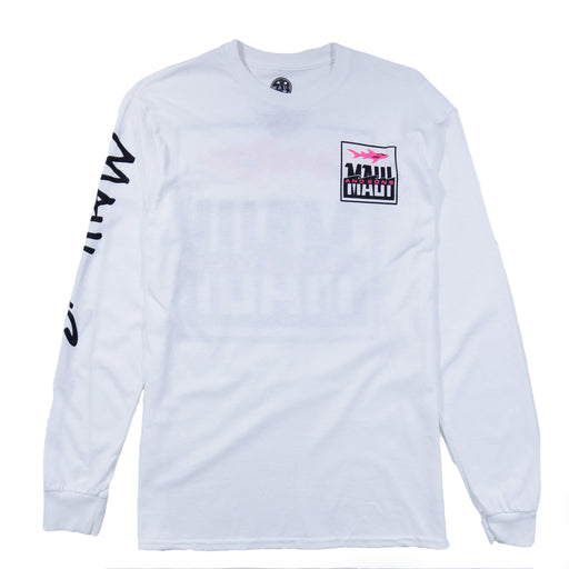 Fish Out Of Water Front White Long Sleeve T-shirt
