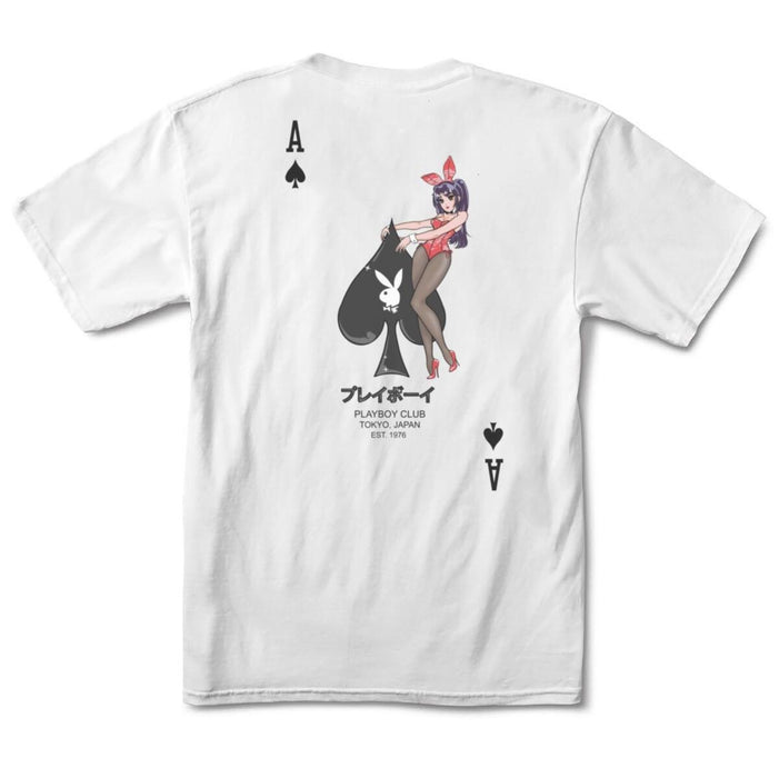 Ace of Spades White Tee