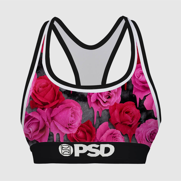 Women's PSD 100 Roses Sports Bra